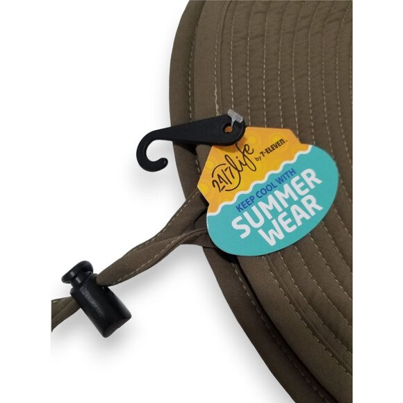 24/7 Life Outdoor Breathable Larry Bucket Hat In Olive Green - Size‎ OS - Picture 3 of 9